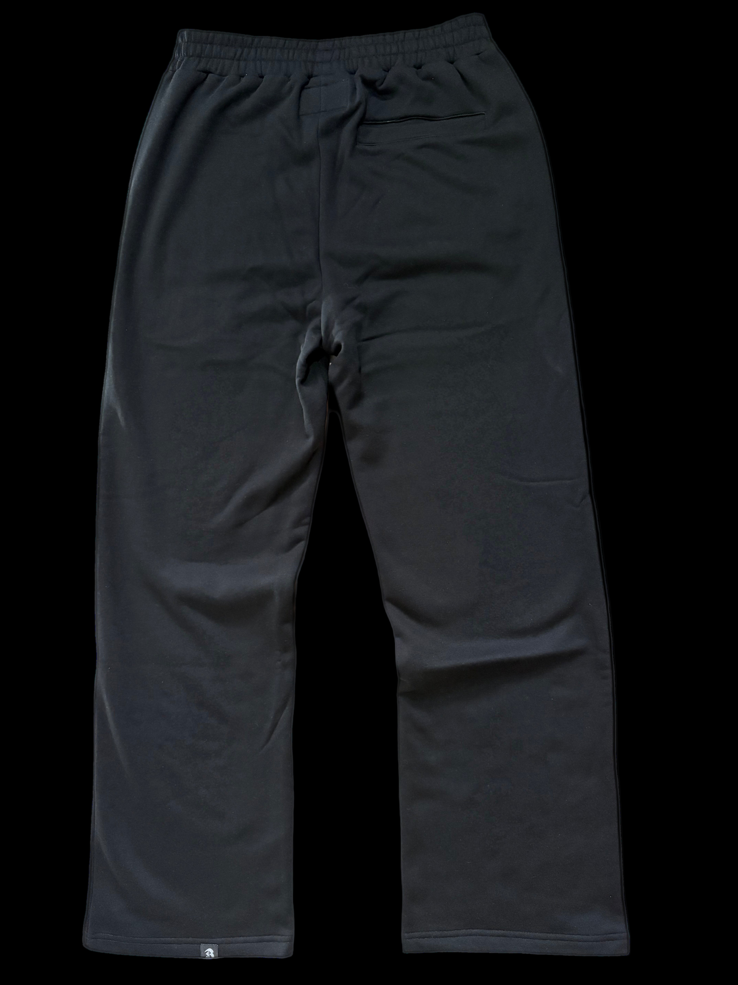 BRICKS BLACK ON BLACK SWEATPANTS